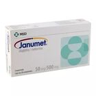 Janumet Stagliptina, Metformina 50/500 Mg Con 28 Comprimidos