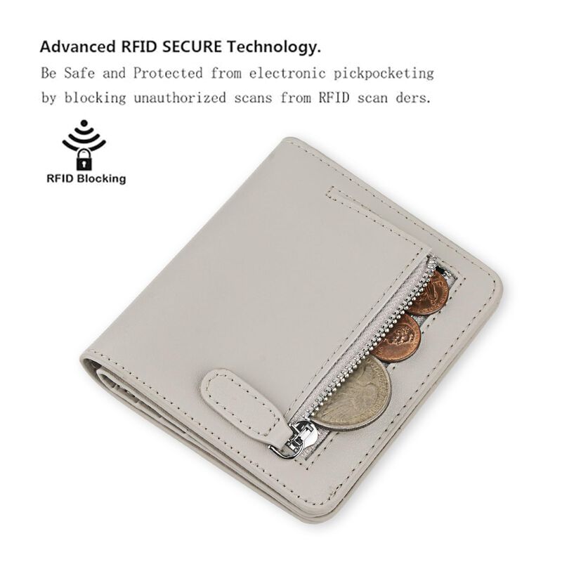 Cartera Ft Funtor 10,7 &times; 9 cm Con Bloqueo Rfid ... image number null