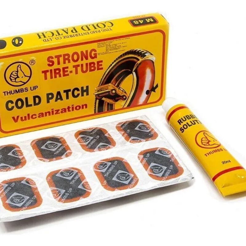 Parches Vulcanizados C&aacute;mara Bicicleta 48 Pzas C... image number null