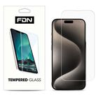 Mica Vidrio FDN para iPhone 15 PRO MAX protectora de pantalla transparente