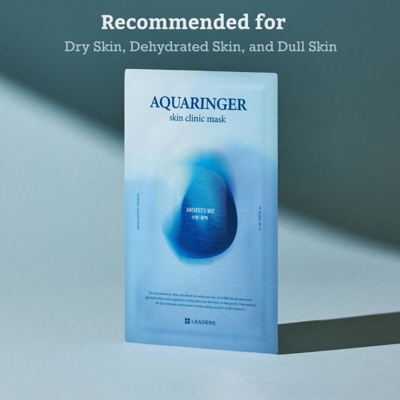 Mascarilla Facial Leaders Aquaringer 10 Hojas -... image number null