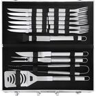 Juego De Utensilios Y Cubiertos Para Asador + Maletín