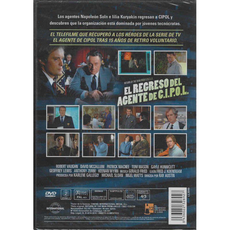 El Regreso Del Agente De Cipol [dvd] (1983) The... image number null