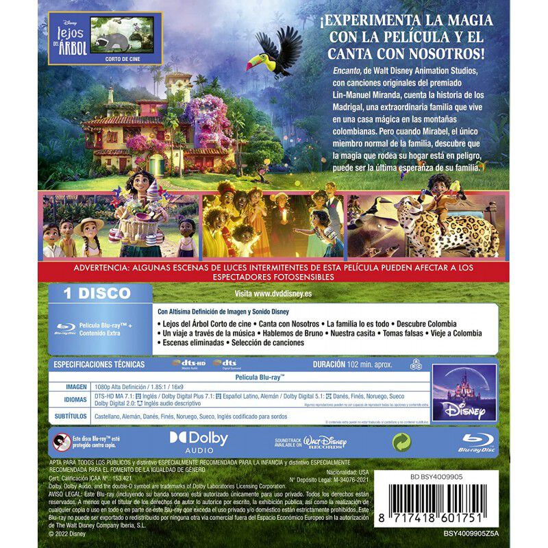 Encanto [Blu-ray] image number null