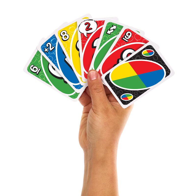 Juego De Cartas Mattel Games Uno House Rules Pa... image number null