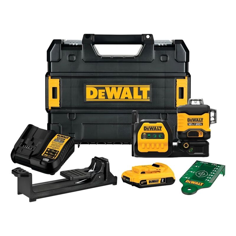 Nivel L&aacute;ser De 3x360&deg; Planos Dewalt Haz Verde R... image number null