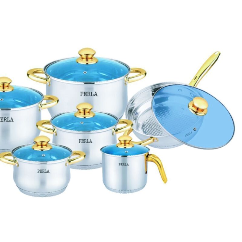 Bater&iacute;a de Cocina Perla E012T Teresa 12 Piezas ... image number null