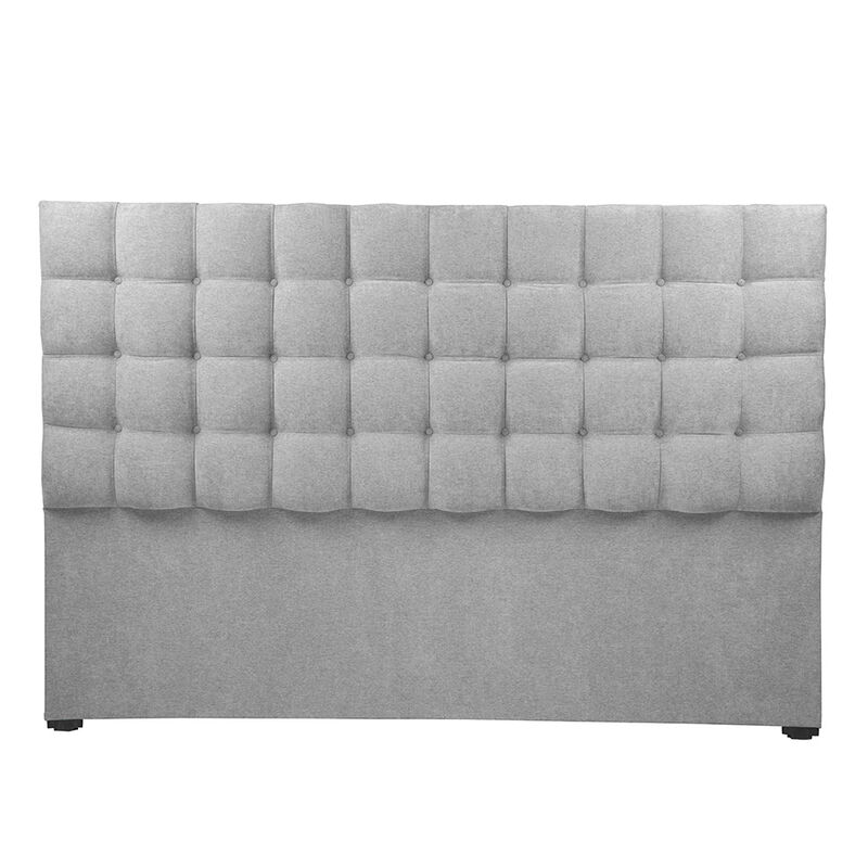Cabecera King Size Trinity Slip Gris image number null
