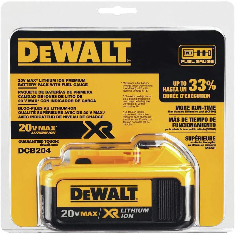 Bater&iacute;a Dewalt Dcb204 20v Max Xr 4.0ah image number null