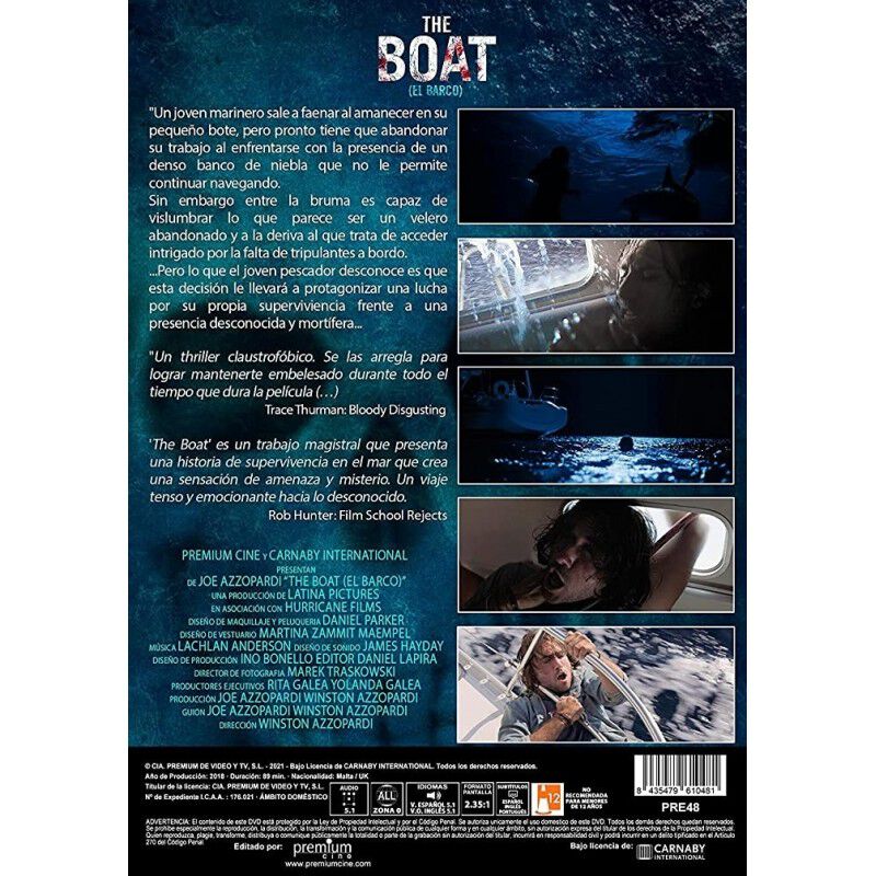 El Barco [dvd] (2018) The Boat image number null