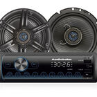 Combo autoest&eacute;reo 1 din con bocinas 6.5'' 200w AA350 COMBO