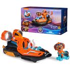 Figura De Acci&oacute;n De Paw Patrol, Lancha Motora De Juguete Con Zuma Mighty Pups