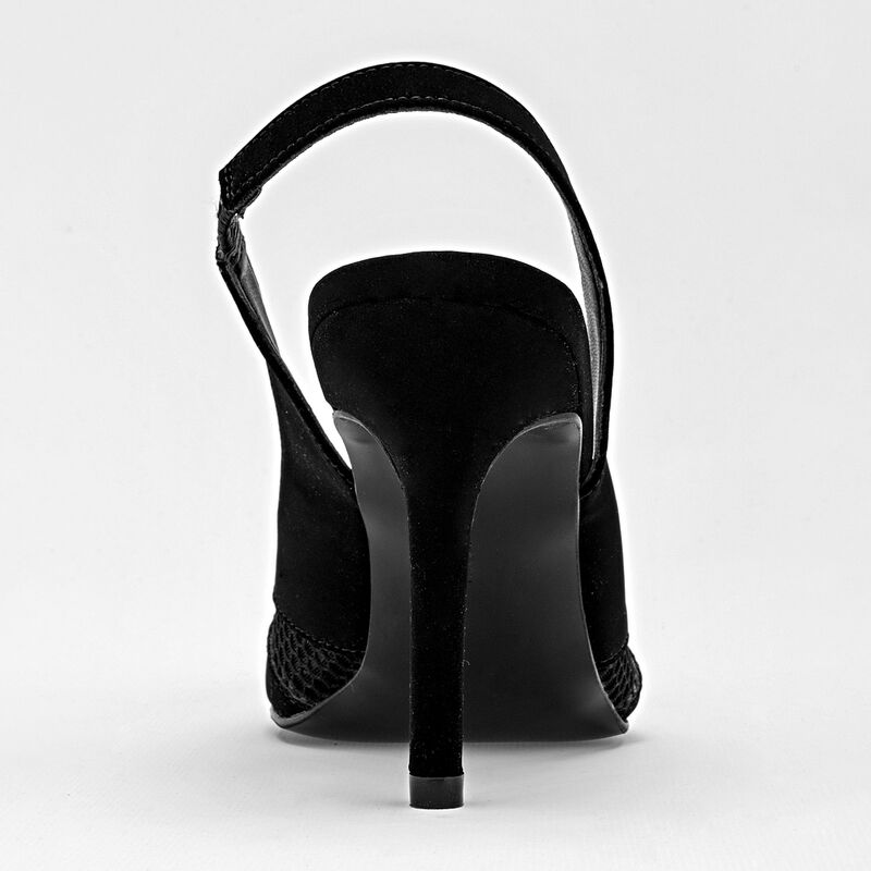 Lady Paulina zapatilla para mujer  negro cod 14... image number null