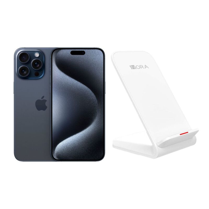 iPhone 15 Pro Max 256GB Azul E-SIM Reacondicion... image number null