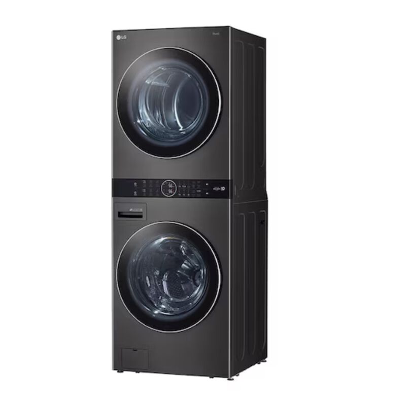 Torre De Lavado A Gas Lg Wk22bs6 22kg Frontal N... image number null