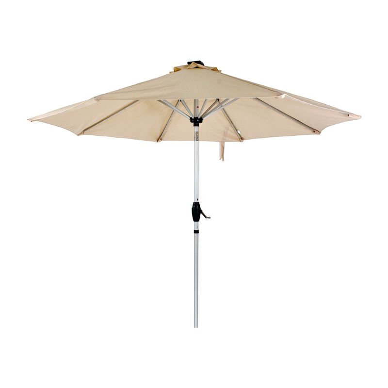 Sombrilla Para Jard&iacute;n 9ft Con Luces Led Panel S... image number null