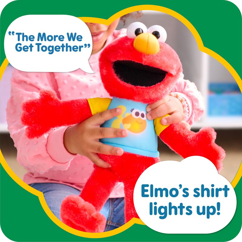 Elmo De Peluche Just Play Sesame Street Para Ca... image number null