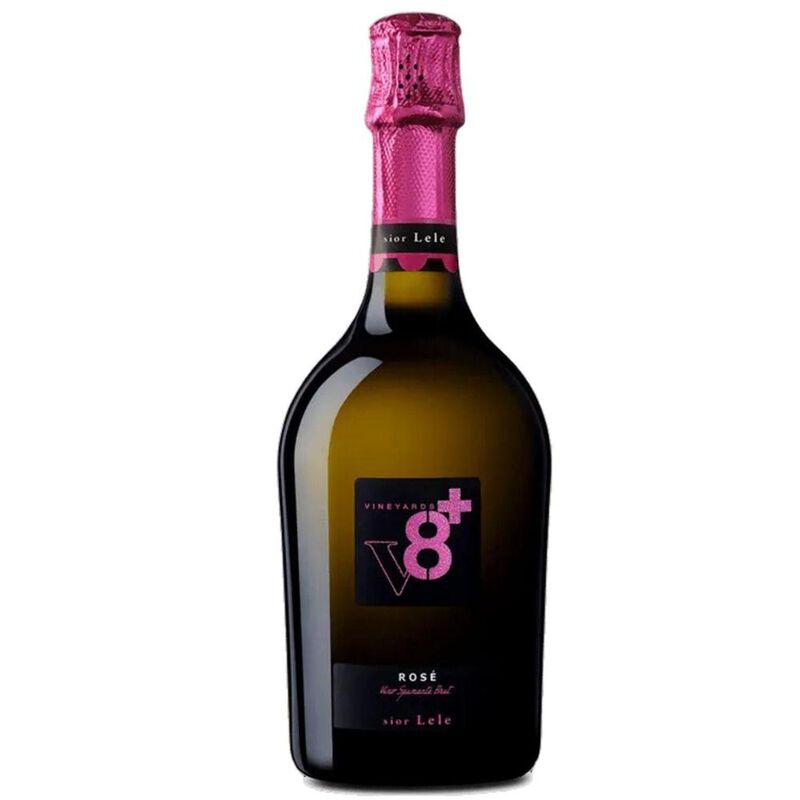 Vino Espumoso Rosado V8+ Spumante Sior Lele Bru... image number null