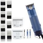 Set Grooming Clipper Oster A5 De Doble Velocidad Con Cuchillas Y Peines