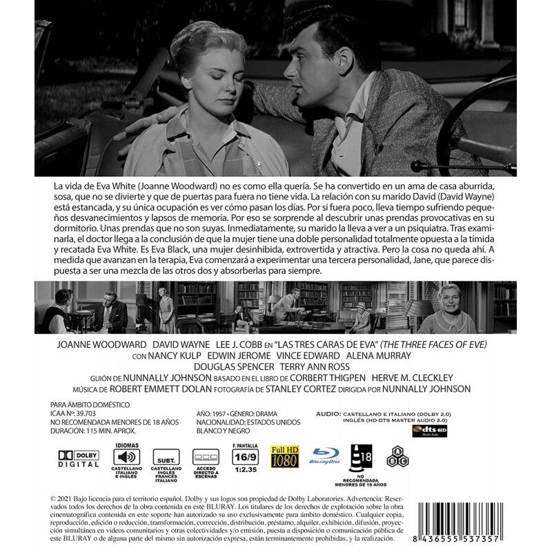 Las Tres Caras De Eva (1957) [blu-ray] image number null