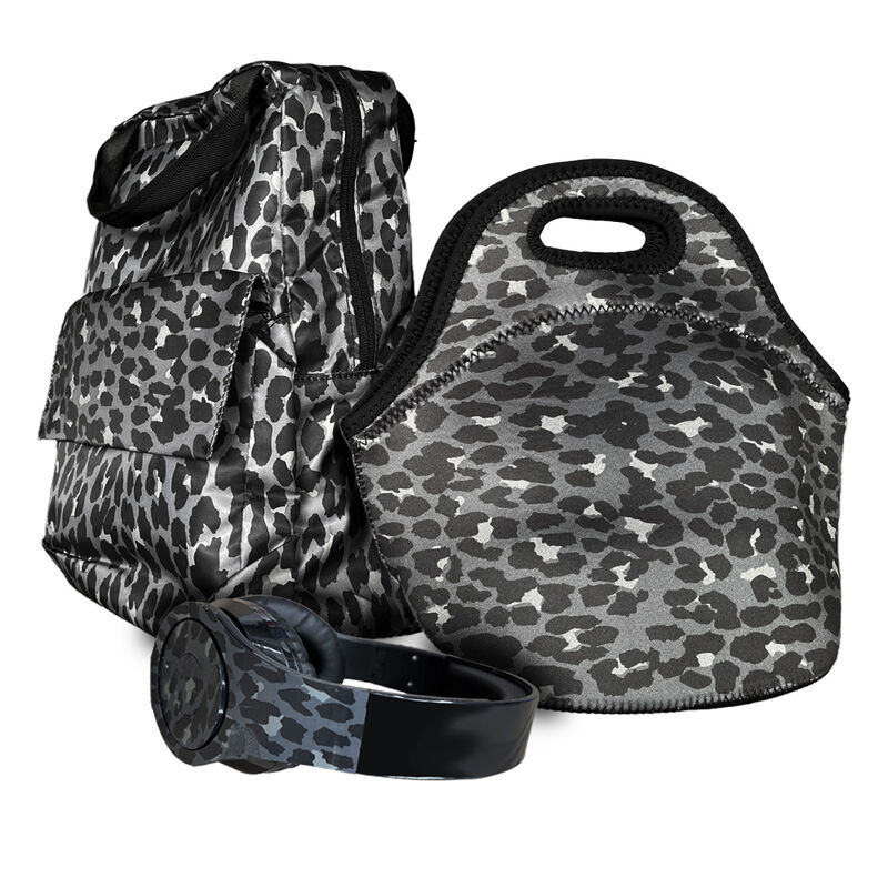 Combo mochila para laptop con lunch bag y audíf... image number null