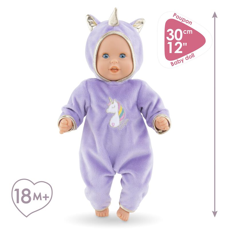 Mu&ntilde;eca Corolle Beb&eacute; Calin Unicorn Boy De 12 Pul... image number null