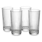 Juego De 4 Vasos Altos De Vidrio Brisa