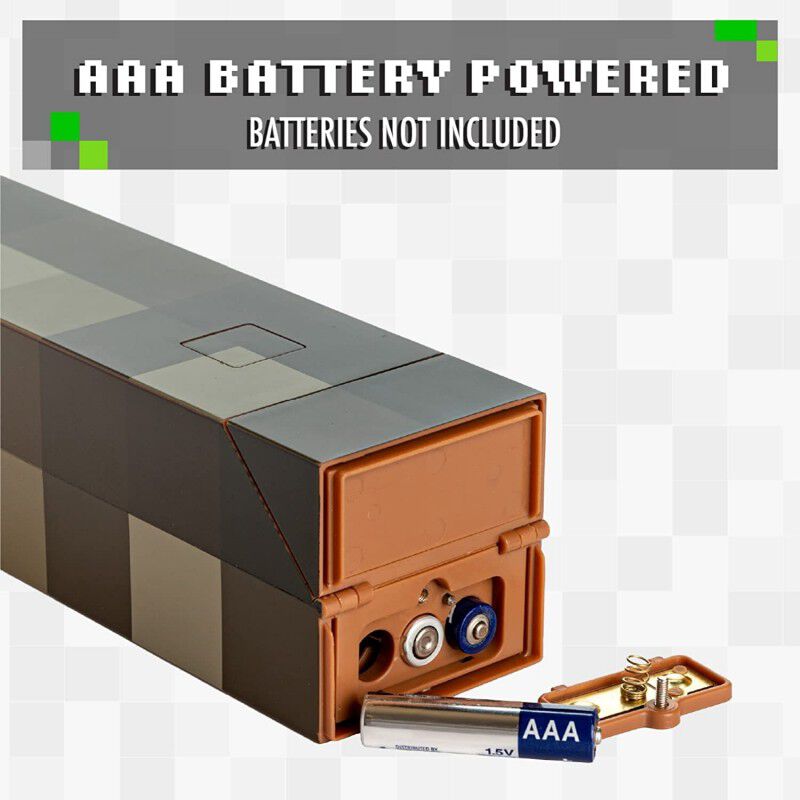 L&aacute;mpara Antorcha Minecraft 2 Modos de Luz image number null