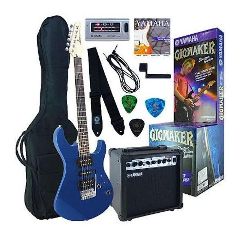 Guitarra Eléctrica Yamaha Erg121 Blue Pack Todo... image number null