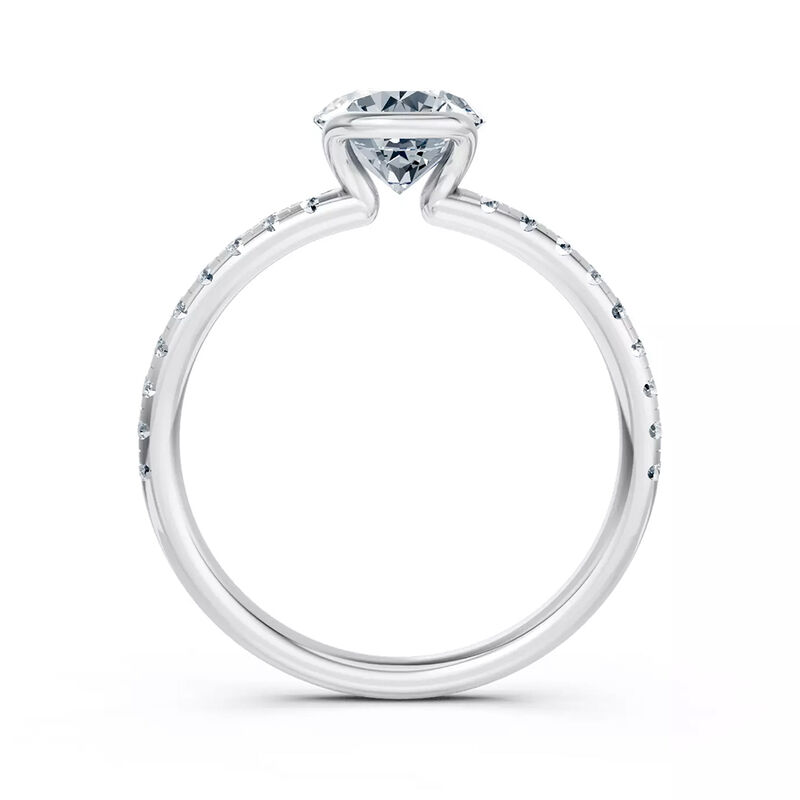 Anillo De Compromiso - Pav&eacute; - Amore608-rd-cz image number null
