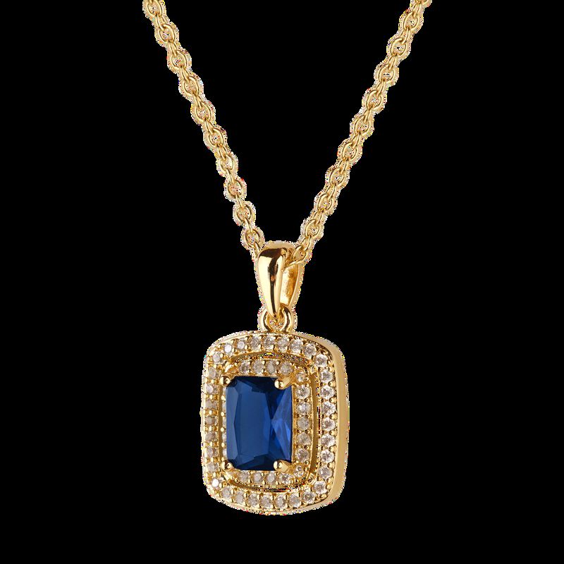 Collar Mujer Oro 14k Plata Zirconias, Regalos M... image number null