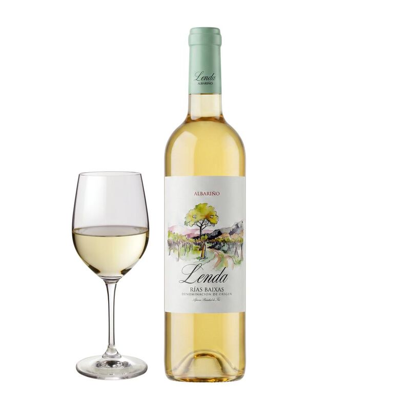 Vino Blanco Lenda Rias Baixas Do Albari&ntilde;o 750ml image number null