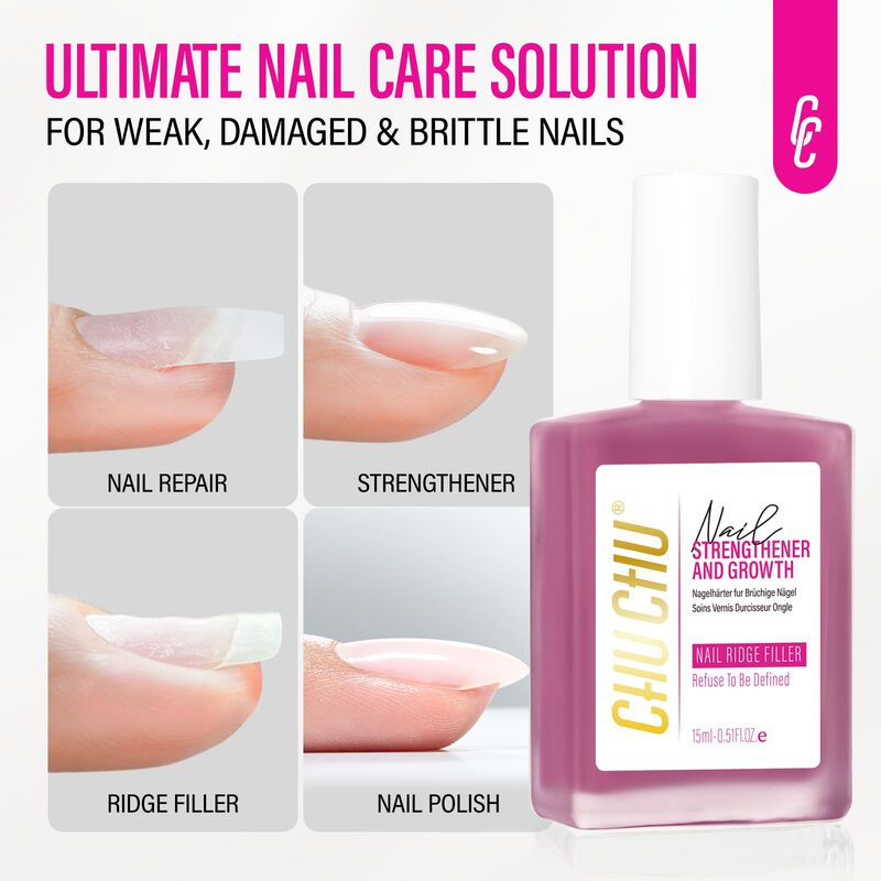 Endurecedor De U&ntilde;as Chuchu 8 En 1 Fortalecedor ... image number null