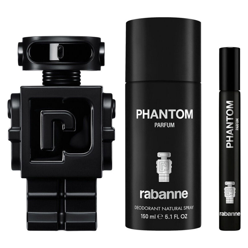 Set Phantom Parfum 3 Pzs 100ml Edp Spray/desodo... image number null