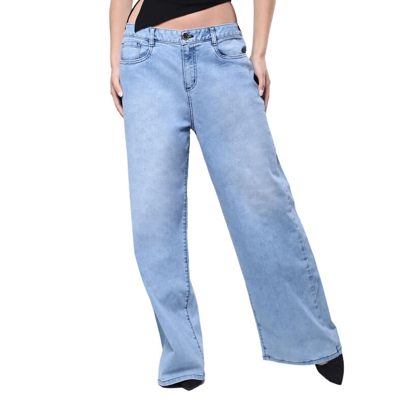 Jeans de Dama Recto Savi Jeans SB4701C Tiro Alt... image number null