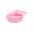 Plato Dividido 6+m Twistshake Rosa Pastel