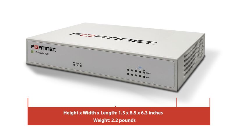 Dispositivo De Firewall Fortinet Fortigate-40f ... image number null