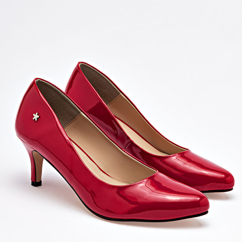 Moramora zapatilla para mujer rojo cod 140715-E image number null