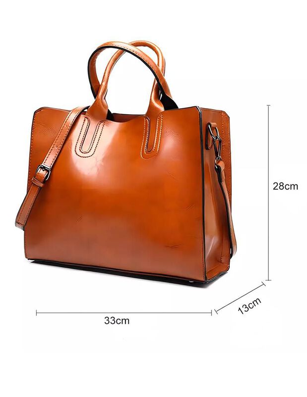 Bolsa Shoulder Pink Brule Leather Para Mujer image number null