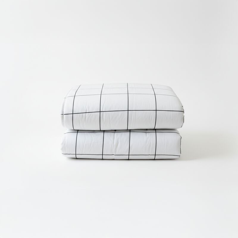Edred&oacute;n King Size Cuadros Roomi 100% Algod&oacute;n + ... image number null