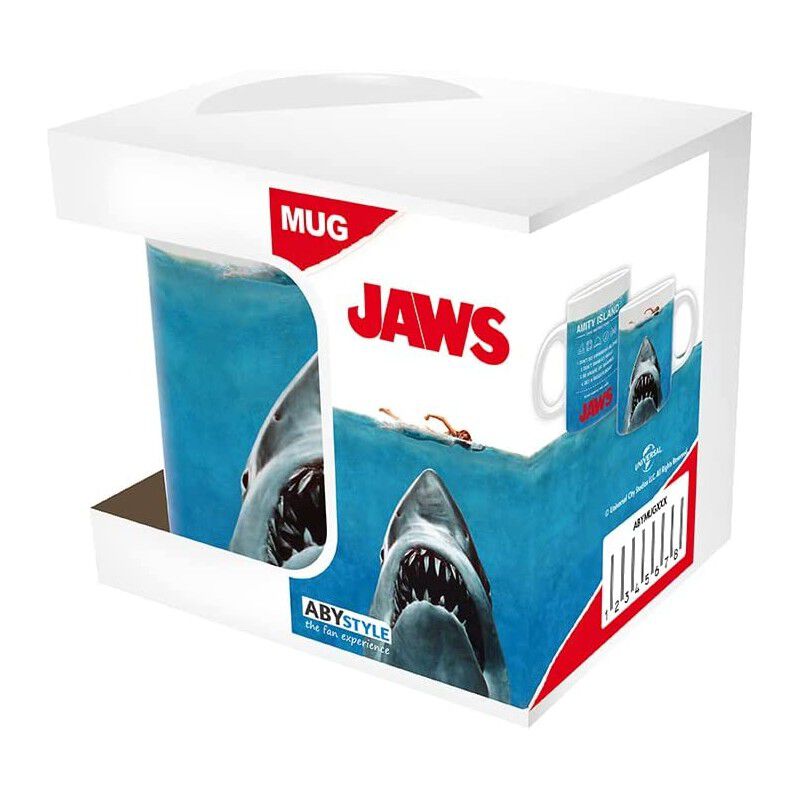 Taza Tibur&oacute;n Jaws Instrucciones Amity Island Ca... image number null