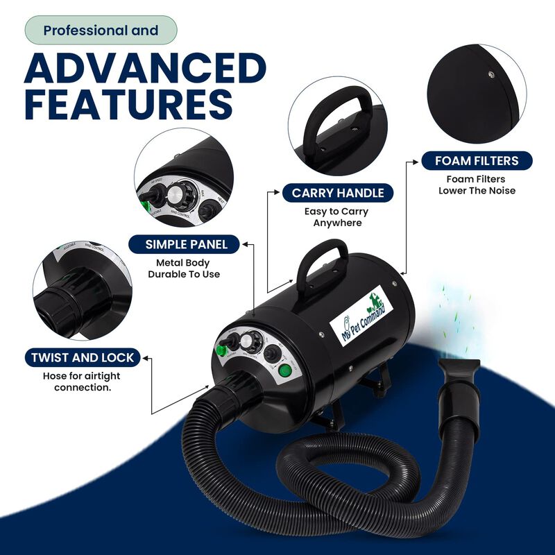 Secador Para Perros My Pet Command 4.5hp 110v D... image number null