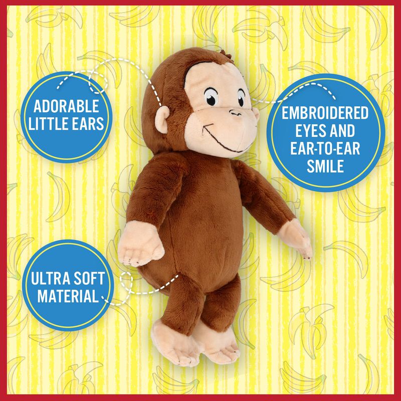Peluche De Peluche Kids Preferred Curious Georg... image number null