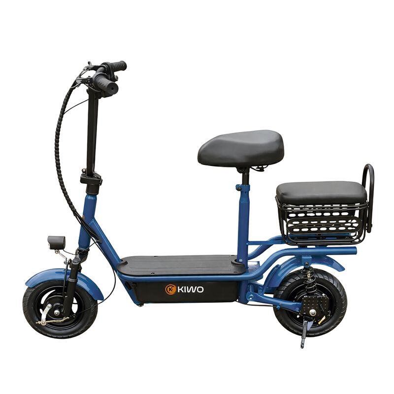 Scooter El&eacute;ctrico Con Asiento, Color Azul image number null