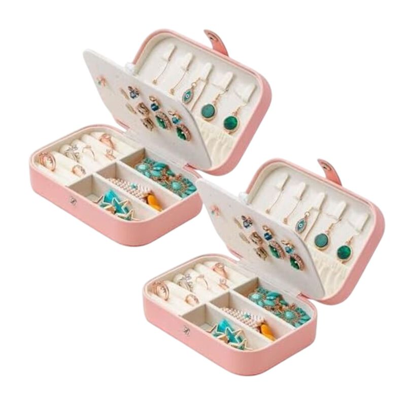 Set de 2 Piezas Alajero Organizador de Joyas Im... image number null