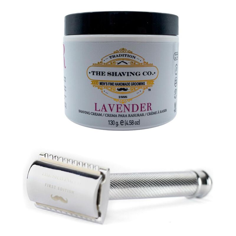 The Shaving Co Kit Lavanda Y Rastrillo image number null