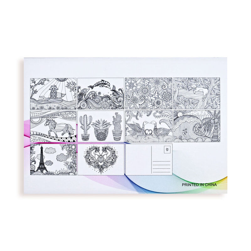 Bolígrafos de Gel 36 Pzas + 10 Tarjetas para Co... image number null