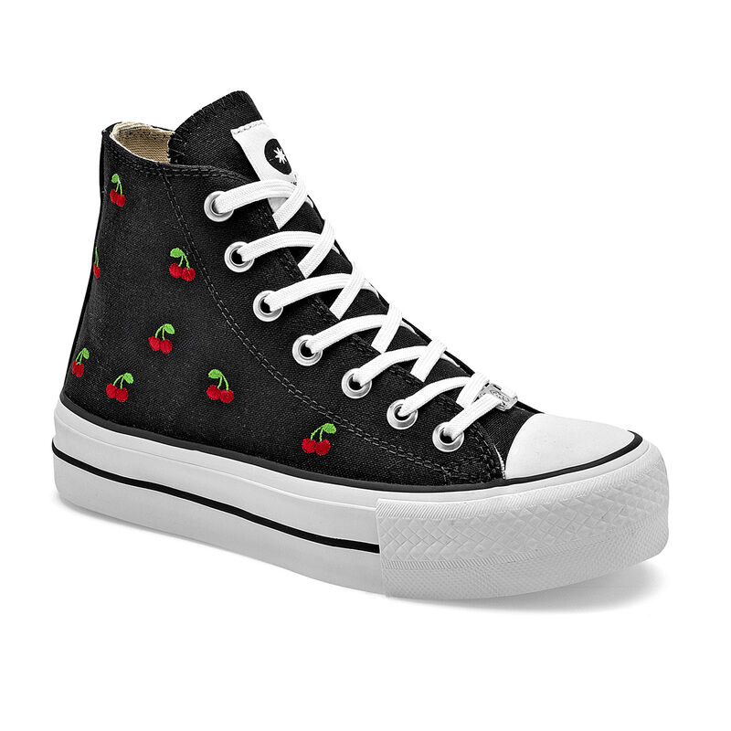 Moramora Tenis urbano para mujer negro image number null