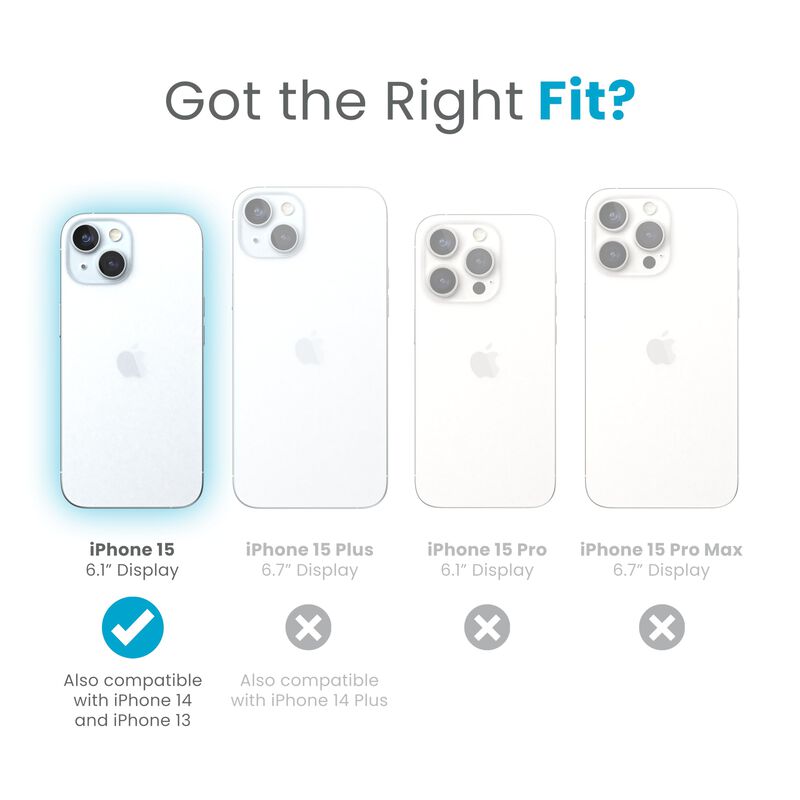 Funda Speck Clear GemShell para iPhone 15/14/13... image number null