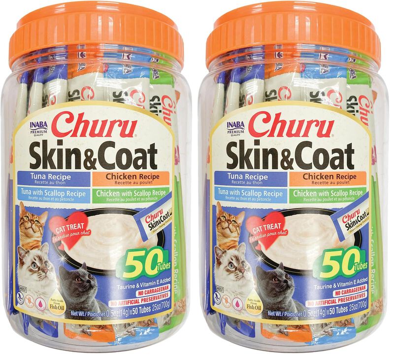 Golosinas Para Gato Inaba Churu 14 g X100 Piel ... image number null